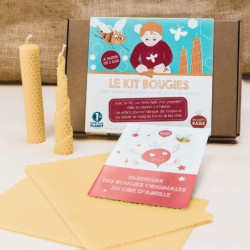 Créer des bougies en cire d'abeille