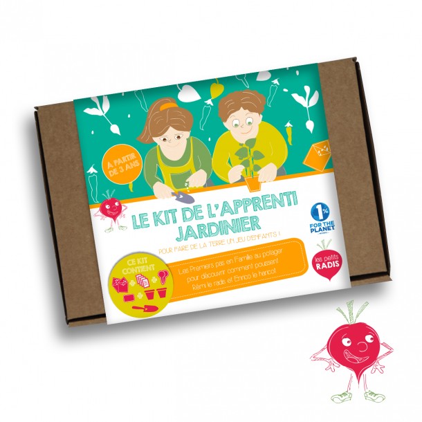 kit pour faire ses premiers pas au potager pour les enfants